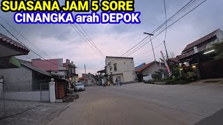 PEMANDANGAN MENDUNG CINANGKA ARAH DEPOK ALA GOJEK MOTOVLOG | INSTA360 ACE PRO 2