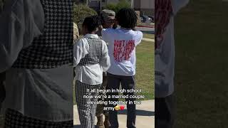 High School Sweethearts Now United in the Army