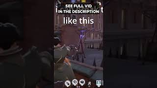 I GOT STUCK ON THE  INVISIBLE ROOFROOF #shorts  #deadlock #pocket #mirage #deadlockguide