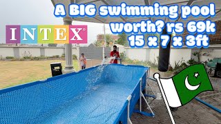 Intex Swimming Pool Pakistan | 15ft X 7ft
