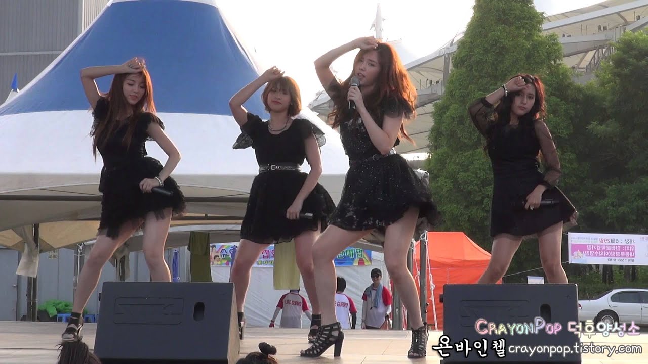 130629 쇼콜라(Chocolat) 블랙팅커벨 경인방송 공개방송 문학경기장 직캠 by 욘바인첼