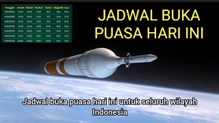 JADWAL BUKA PUASA RAMADAN 2026 DAN JADWAL IMSAKIYAH 2026 HARI INI, UNTUK SELURUH INDONESIA #imsak #1