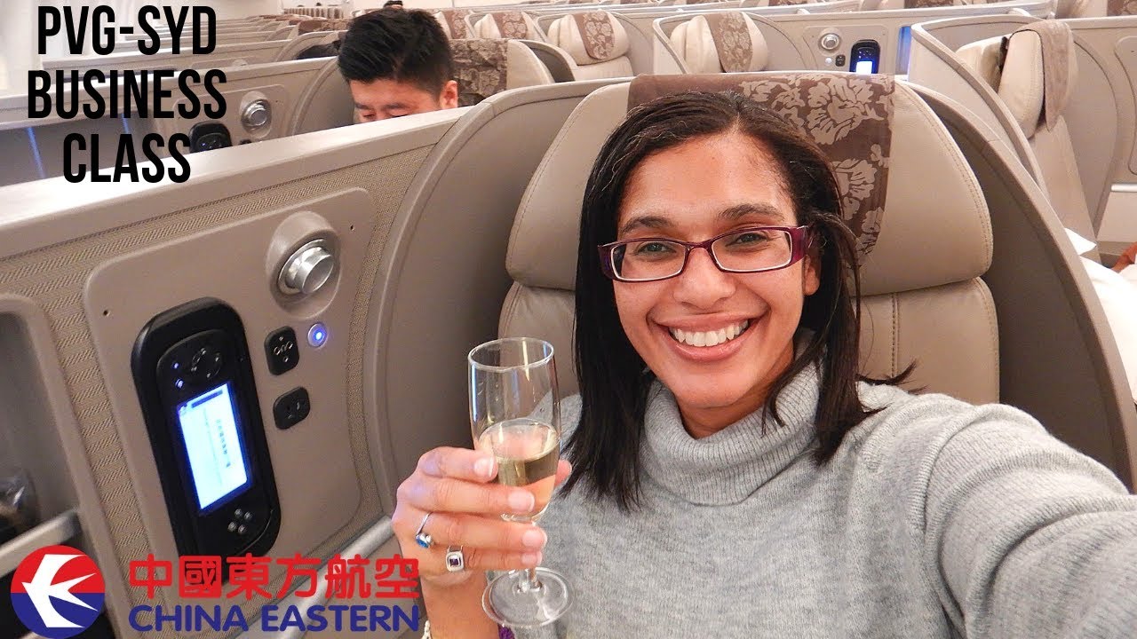 China Eastern business class Shanghai to Sydney YouTube China Eastern business class Shanghai to Sydney YouTube