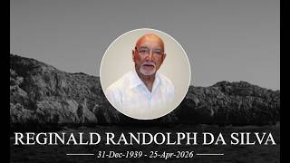 Funeral Service Livestream for Reginald Randolph Da Silva