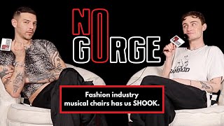 Fashion industry musical chairs has us SHOOK. | No Gorge with Violet Chachki & Gottmik