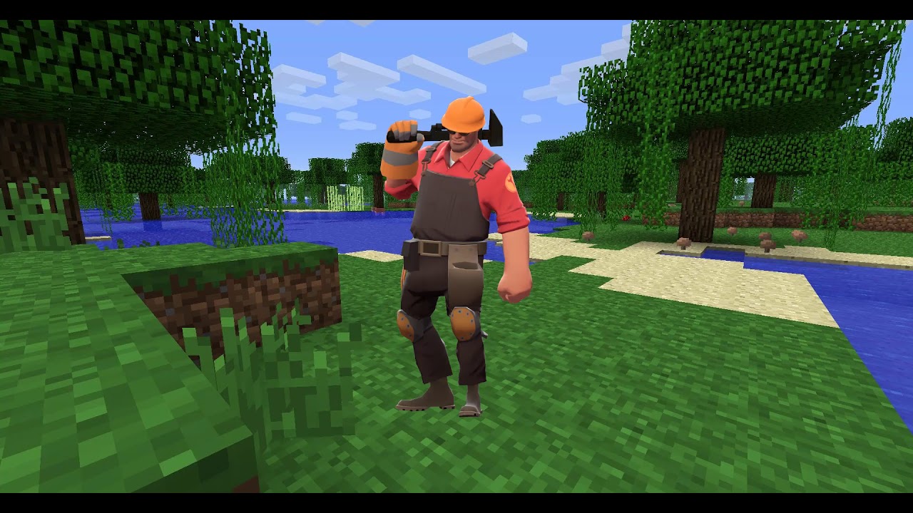 [TF2 15.ai] Engineer plays Minecraft while Demoman finds out about something