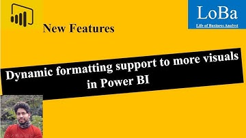 Power BI Dynamic Format Visuals (August update)