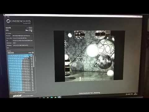 AMD AM3+ FX 8300 GTX 1060 3GB CINEBENCH R15