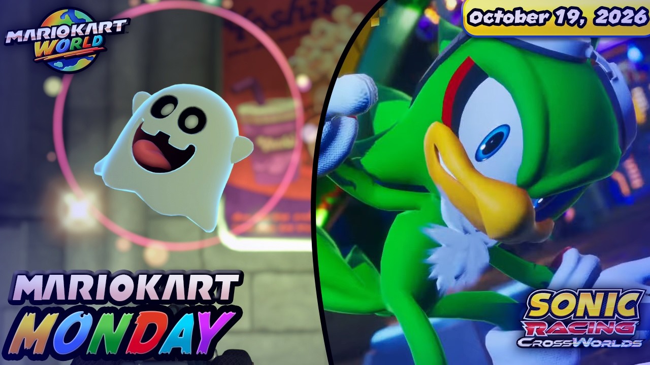 Mario Kart Monday + Sonic Racing Crossworlds - Racing with YOU!