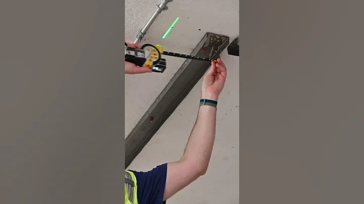 Quickly and safely capture overhead measurements with the T1 Tomahawk Digital Tape Measure