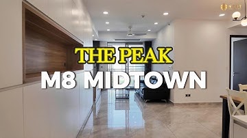 APARTMENT 3 BEDROOMS FOR RENT 2300$ THE PEAK MIDTOWN - PHU MY HUNG