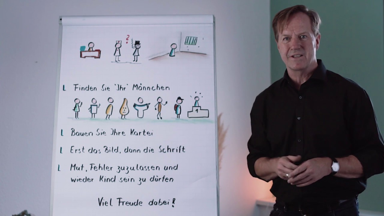 Flipchart Gestaltung Männchen Emotionen
