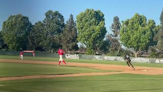 Hawk Bakr plays for PFA California '29 in Five Tool  tournament and hits a triple. 06/26/2026