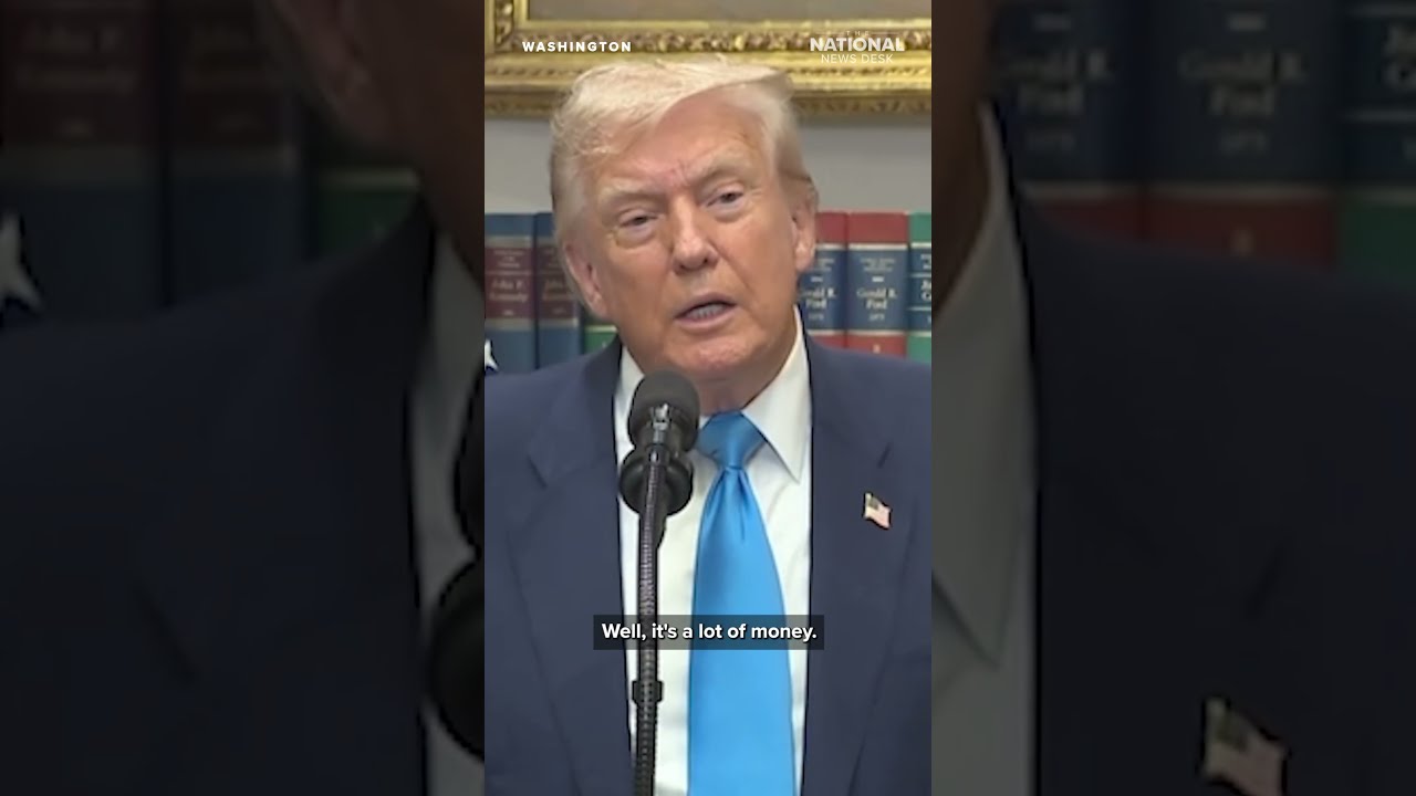  We Ll See What Happens President Trump On Harvard Negotiations