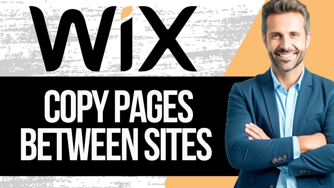 How to Copy a Page From One Wix Site to Another - YouTube