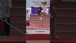 Maria Kochanova - 191cm! #trackandfield #viral #highjump #sport #beautiful