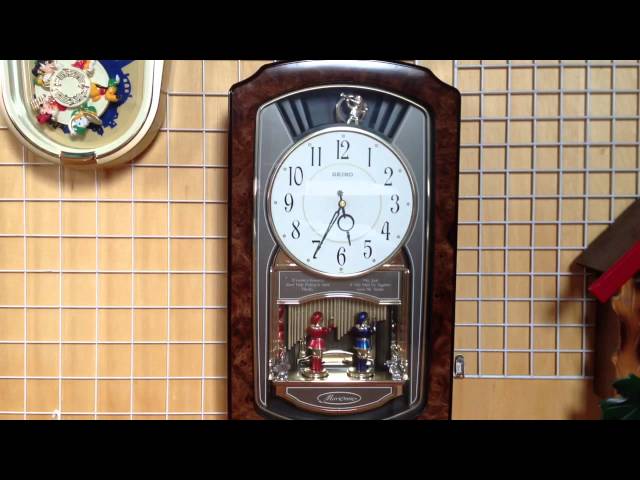 SEIKO マリオーヌ からくり時計 - YouTube