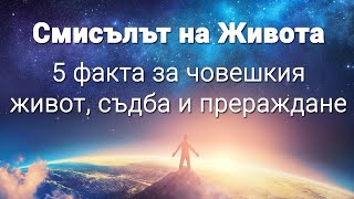 Смисълът на Живота - 5 Важни Факта за Човешкия Живот, Съдба и Прераждане