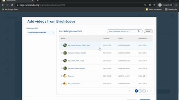 How To Use a Brightcove video in CurrikiStudio