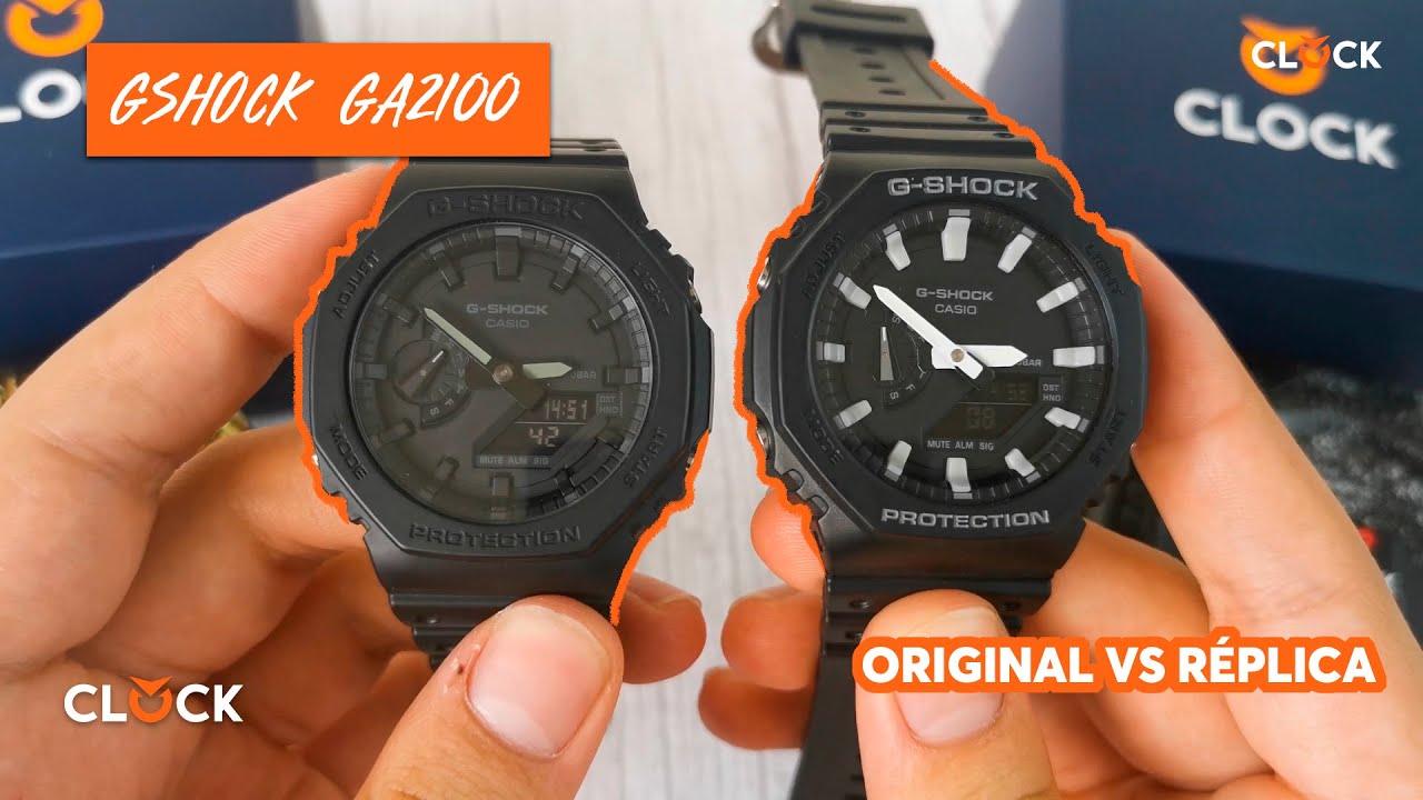 🔥 VS REPLICA! 🔥 G-SHOCK GA-2100 OAK | UNBOXING & RESEÑA - YouTube