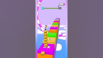 Cube Surfer (by VOODOO)  Level 208 । XRP Gaming । Best Android games । best iOS games #shorts