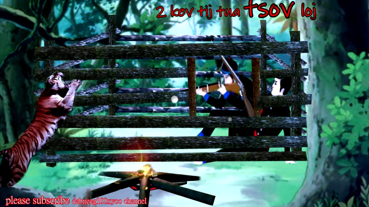 dab neeg txoov tuam 2 kwv tij zov poov tua tsov txaus ntshai