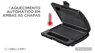 BLACK+DECKER 2 In 1 Grill/Sandwich Maker & Waffle (G2) @ Best Price Online