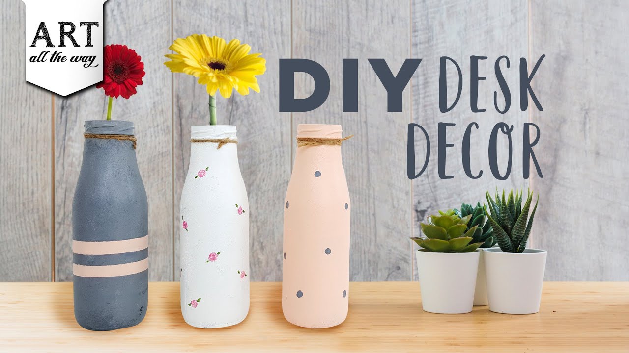 DIY Desk Decor | Home Decor - YouTube