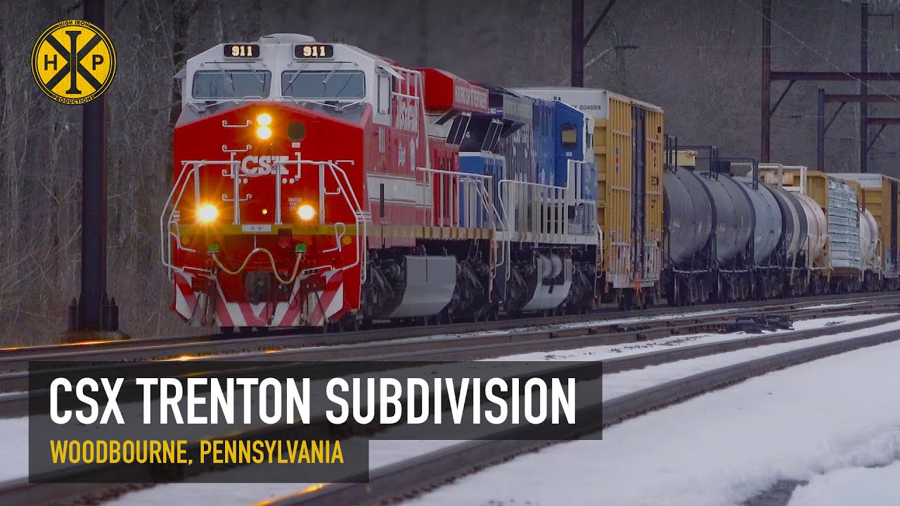 CSX First Responder Units and More at Woodbourne - YouTube