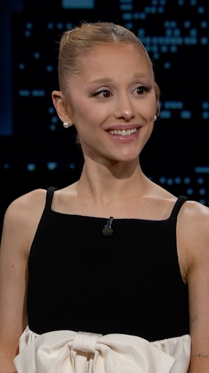 #ArianaGrande on finding out she was nominated for an Oscar! #Kimmel #Wicked