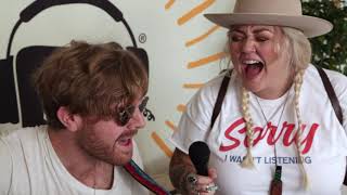 Elle King and Cameron Neal perform "Chained" in bed | MyMusicRx #Bedstock 2018