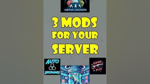 3 mods for your server💪