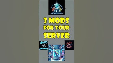 3 mods for your server💪