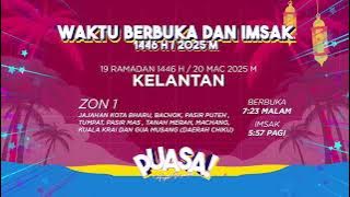 RTM Waktu Berbuka Dan Imsak Verison 5 Puasa Hayati Ramadan 1446/2025M