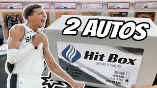 WEMBY SSP | Hit Box Sports Cards Basketball ALL STAR Subscription Box Opening! MULTIPLE AUTOS