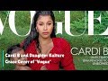 Cardi B and Daughter Kulture Grace Cover of 'Vogue'
