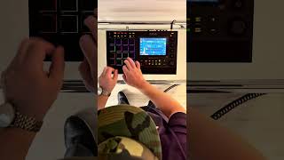 Old School Boom Bap Fingerdrumming on the MPC – Real Pad Work #hiphop #beat #beatmaking #akai #rap