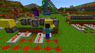 Easy Piston Conveyor Belt, with Many output & Block mover + Puls :)