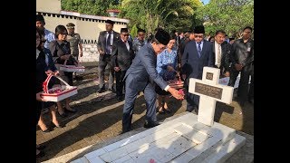 Download Lagu Wali Kota Manado, Dr GS Vicky Lumentut siarah di Taman Makam Pahlawan MP3