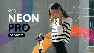 OKAI Neon Pro | Long-Range Powerful E-Scooter