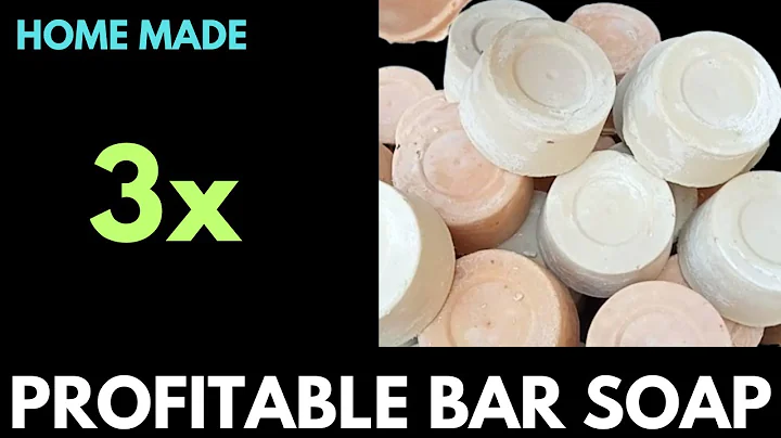 How to make 3x homemade profitable bar soap using hot process method for beginner