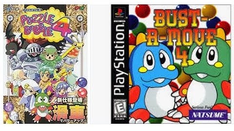 Puzzle Bobble 4 / Bust-a-Move 4 ( PS1) Duckstation Emulator Gameplay Part 2 4K