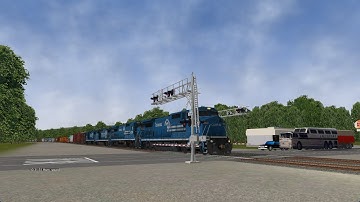 MSTS/Open Rails - ORTS/MSTS Training Center Route (Test 05)