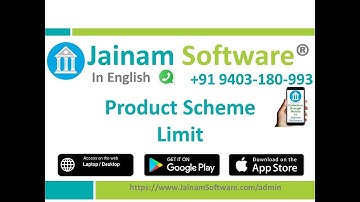 Set Loan Limit & Product Expiry in Jainam Software | NBFC Loan Scheme Management