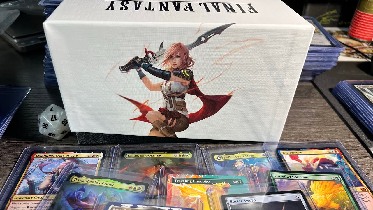 FINAL FANTASY BUNDLE -　2箱　mtg Magic: The Gathering Trading Card Games Final Fantasy Bundle