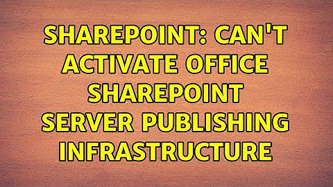 Sharepoint: Can