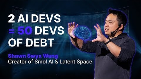 Vibe Coding kost je 20% productiviteit | Shawn Swyx Wang