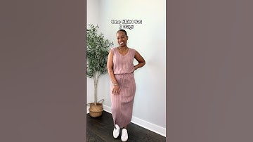 Amazon Skirt Set Styled 3 Ways