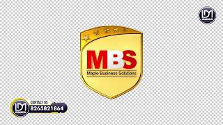 3D Rotating Logo Animation | M.B.S 3D Logo Animation |Green Screen & Transparent Background