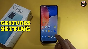 How To Hide Navigation Button in Vivo Y15s | Vivo Y15s Gesture Setting On कैसे करें @akstech4u